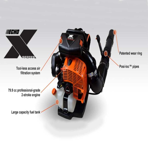 Echo X Series Back Pack Blower With Tube Throttle 79.9Cc - Image 2