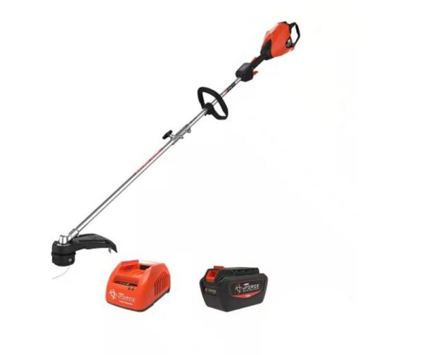 ECHO DPAS-2600SBR2 eFORCE 56V X Series Brushless Cordless Battery Pro Attachment Series String Trimmer with 5.0Ah Battery and Rapid Charger