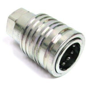 FASTER (PV 12 NPT F)  1/2 HYDRAULIC BREAKAWAY COUPLER AG TRACTOR FITTING PUSH/PULL TYPE