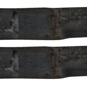 1003490KT Woods OEM Blade Kit Set of 2 for Woods Batwing Mowers Right Wing