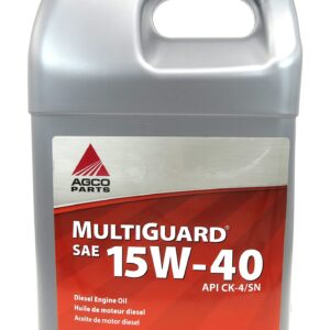 AGCO MultiGuard SAE 15W-40 API CK-4 Diesel Engine Oil 1 Gallon 79037112
